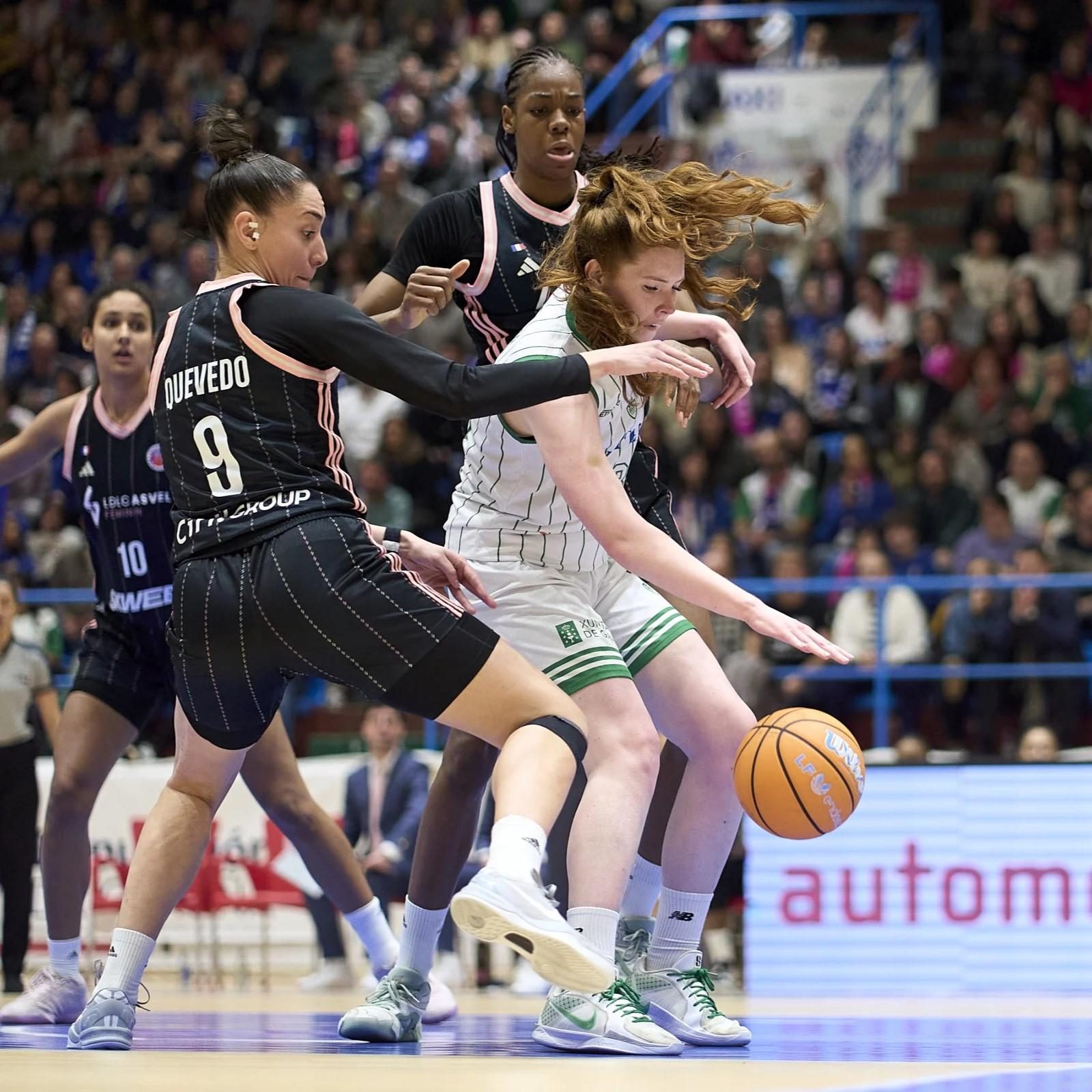 Claire Melia vs Molonga in 2025 Fiba EuroCup